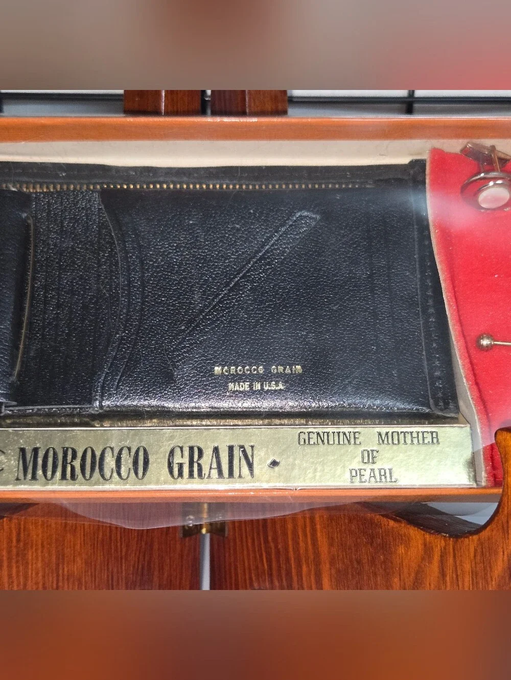 Vintage Don Lualdo Leather Wallet Set